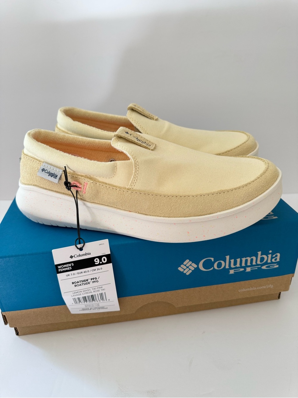 New Columbia Women’s Boatside PFG Shoes Size: 9
